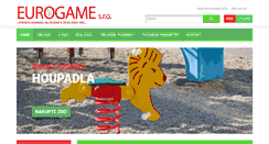 Desktop Screenshot of eurogame.cz